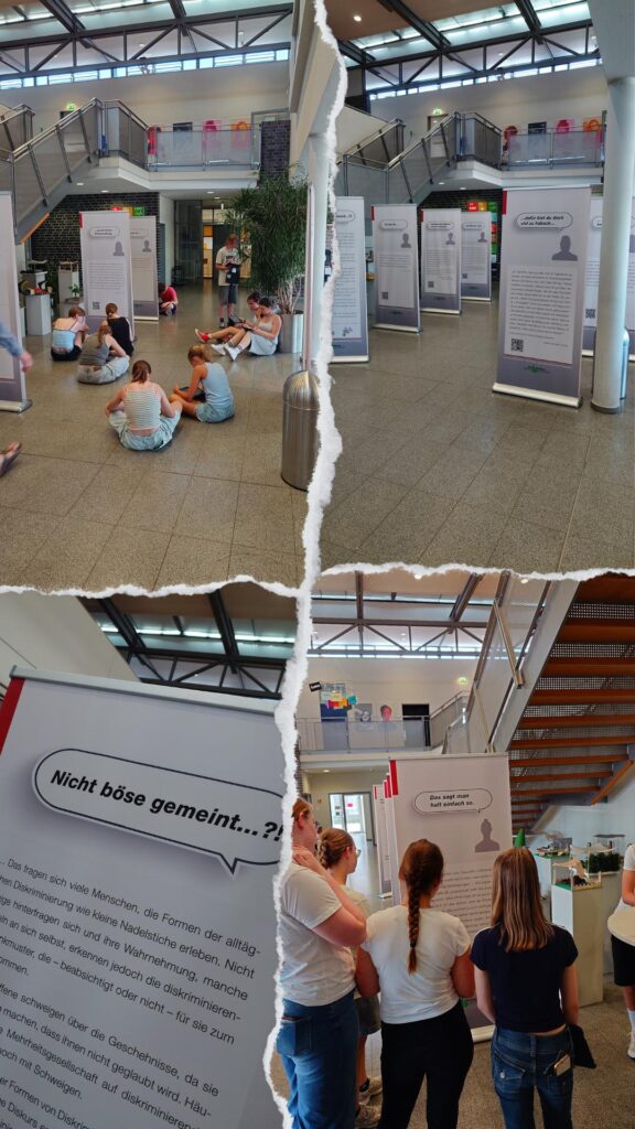 2026 4 Bild Collage Zerrissen Papier Instagram-Story